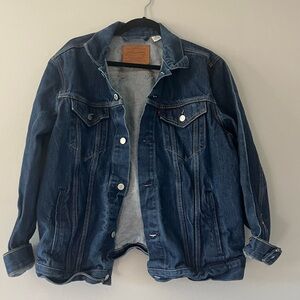 Levi Strauss & Co Original Riveted Denim Jacket blue Jean jacket